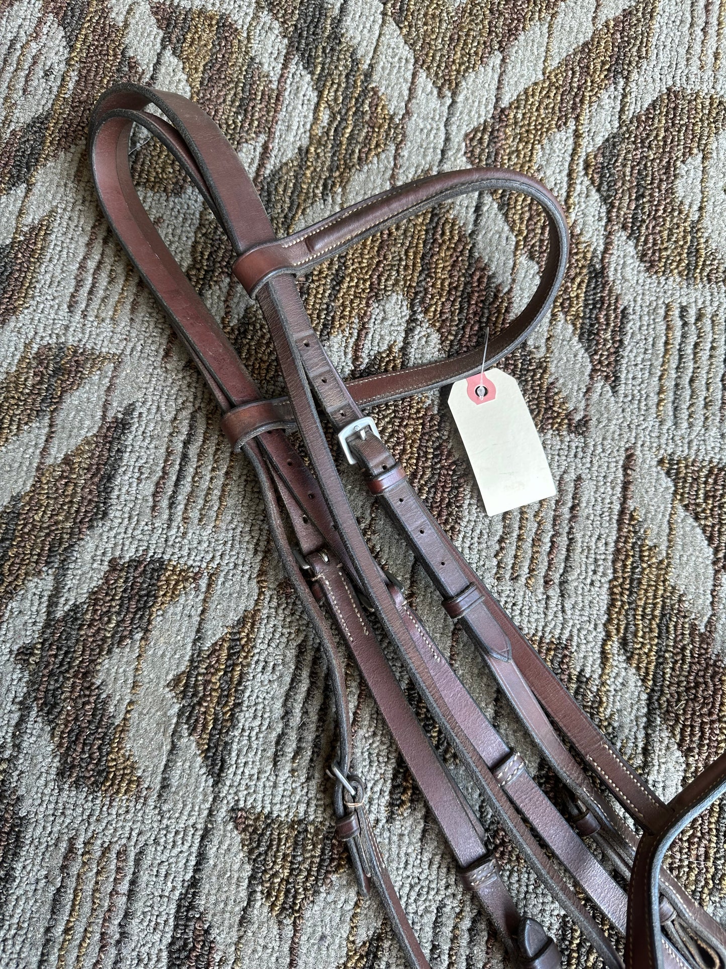 Brown Raised Bridle