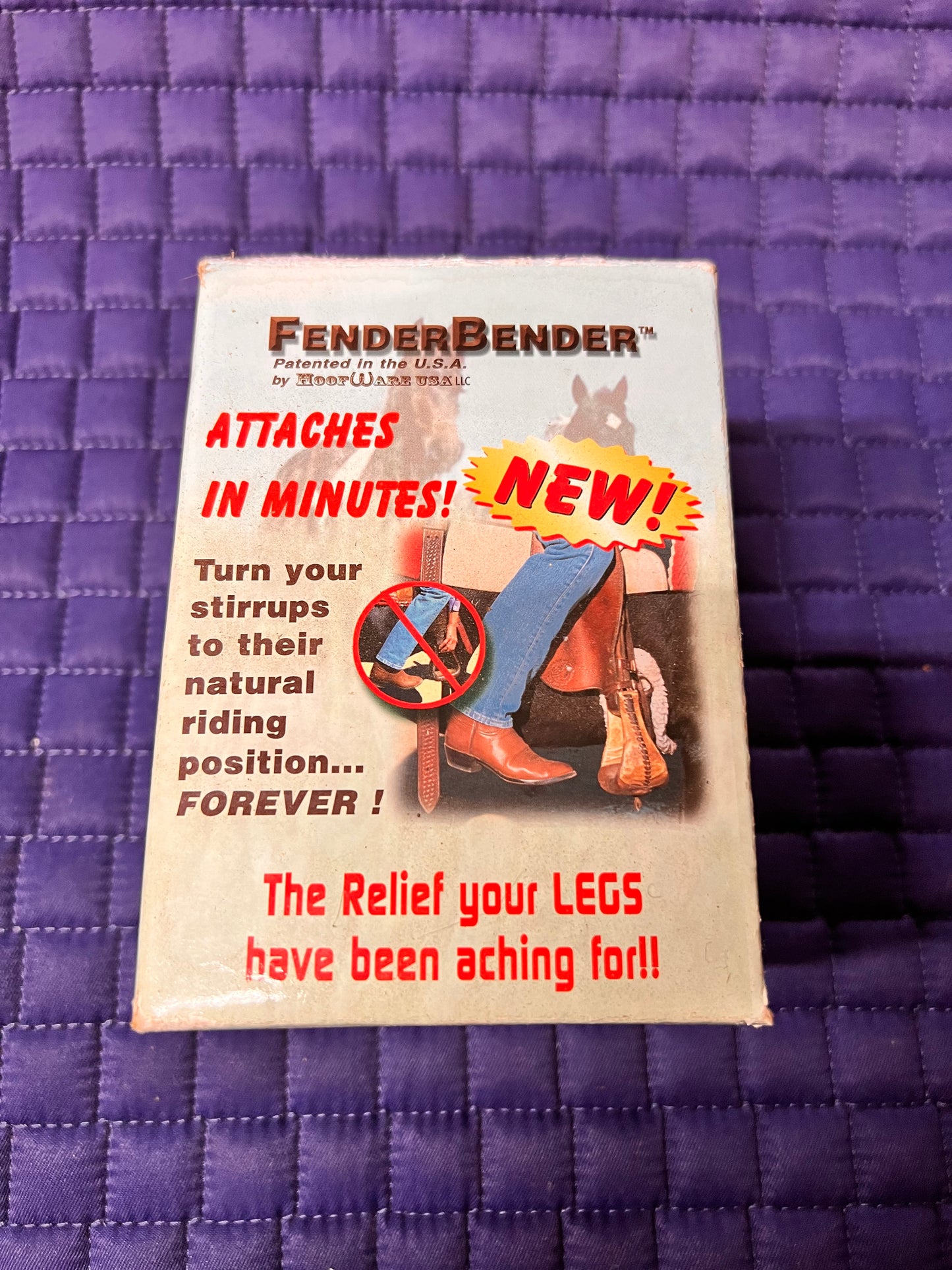 Fender Bender Leg Relief Attachment