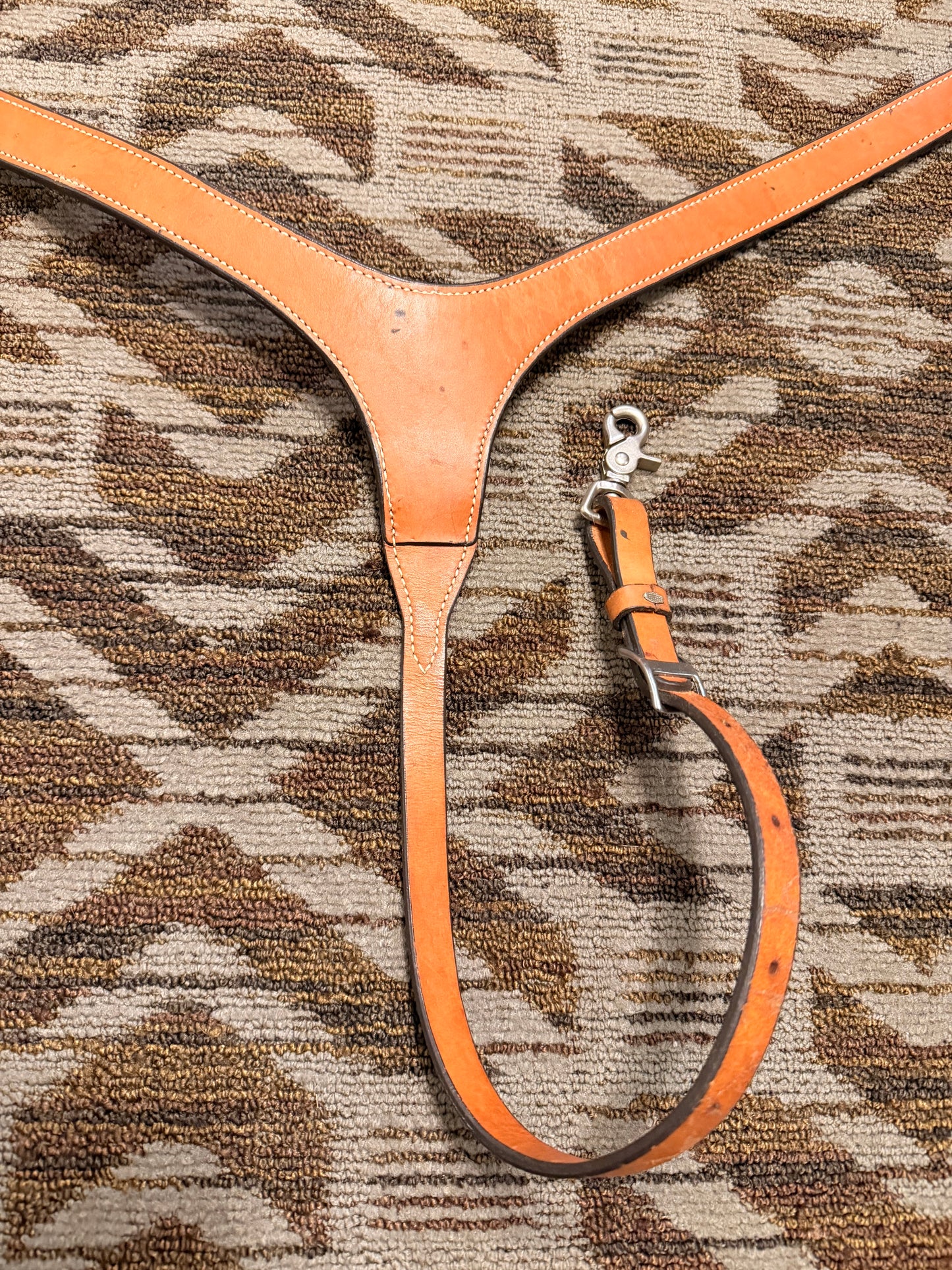 Plain Weaver Leather Breastcollar