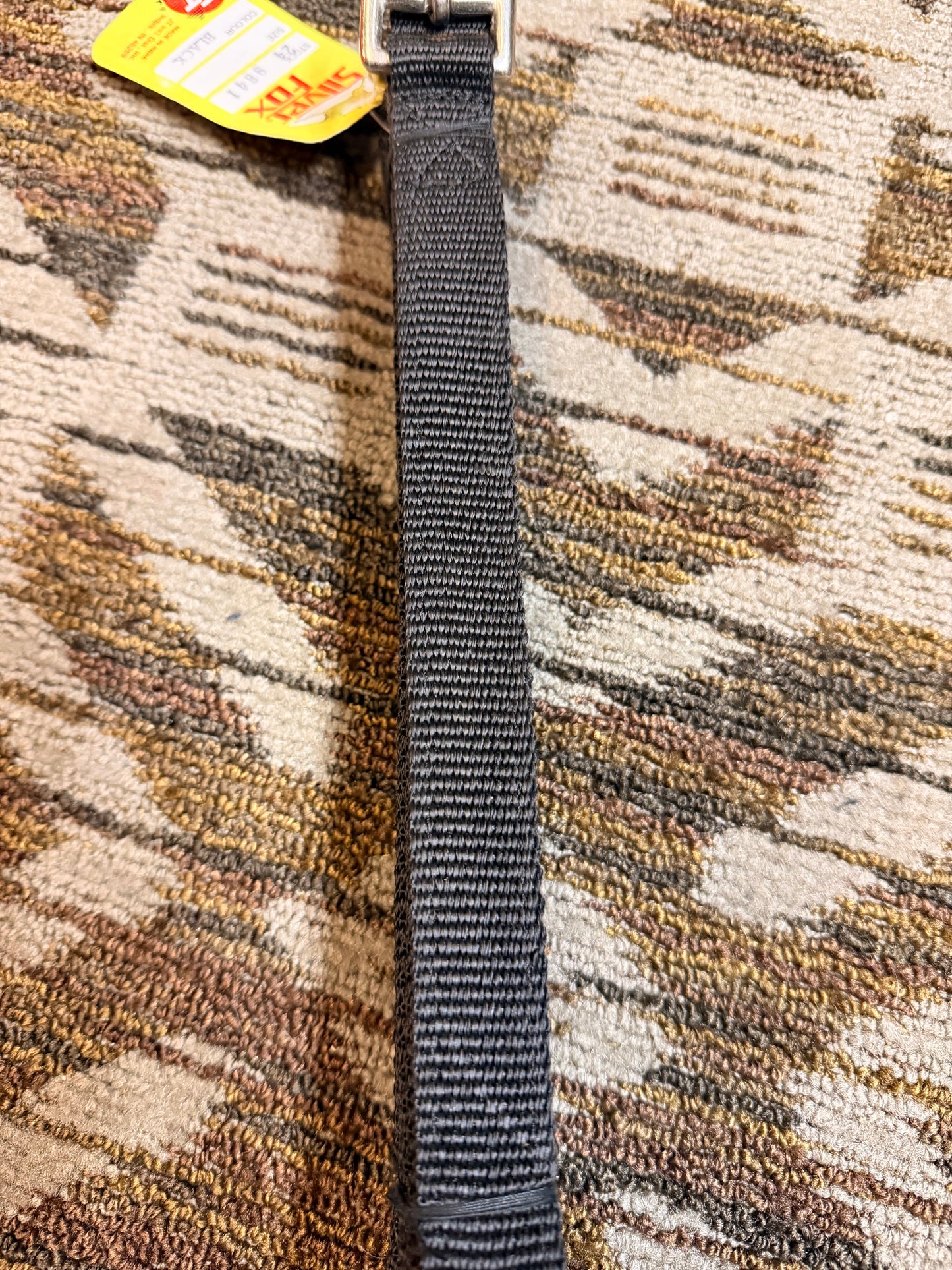 New Silver Fox Nylon Stirrup Leathers