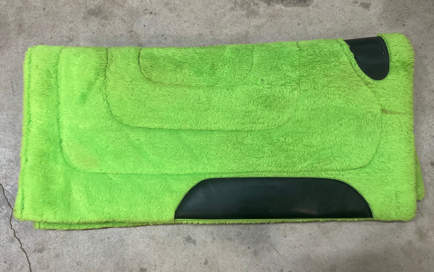 Lime Green Fleece Pad
