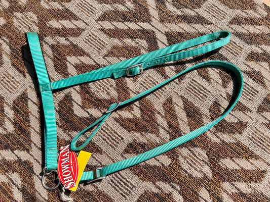 New Teal Nylon Tie Down w/ Strap