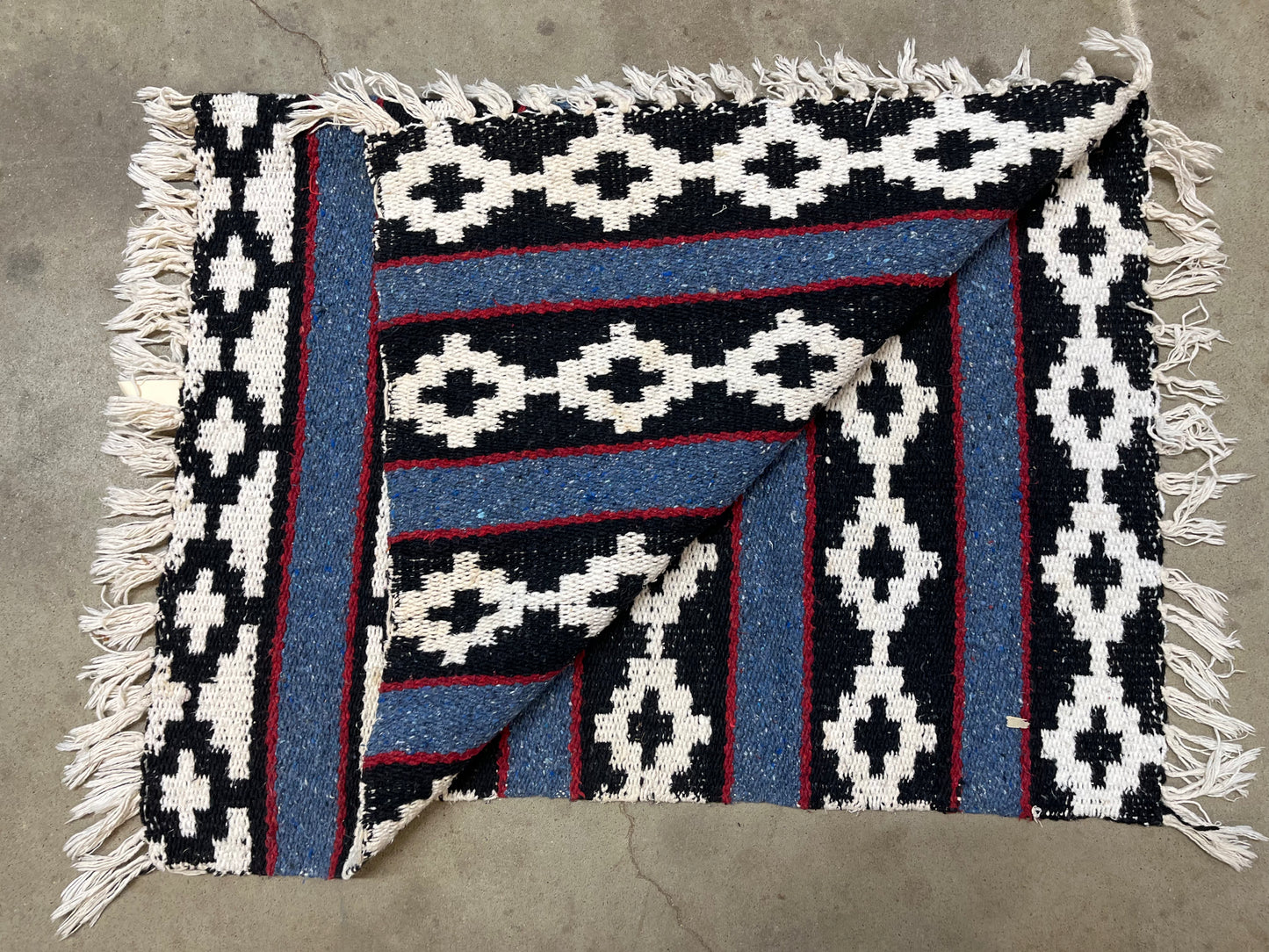 Patterned Saddle Blanket
