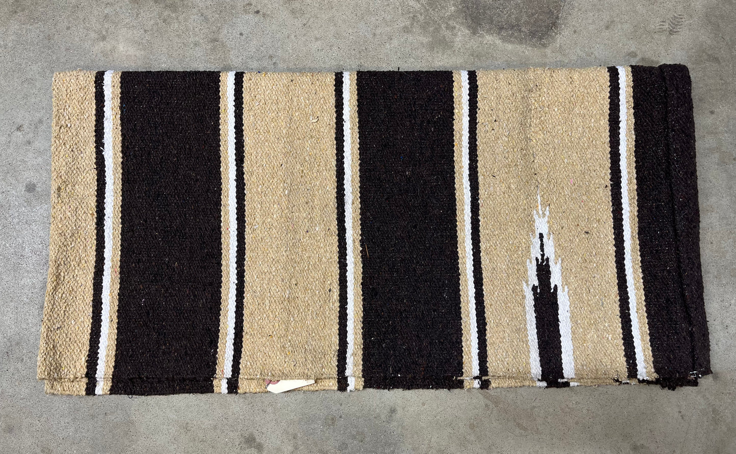Tan & Brown Saddle Blanket