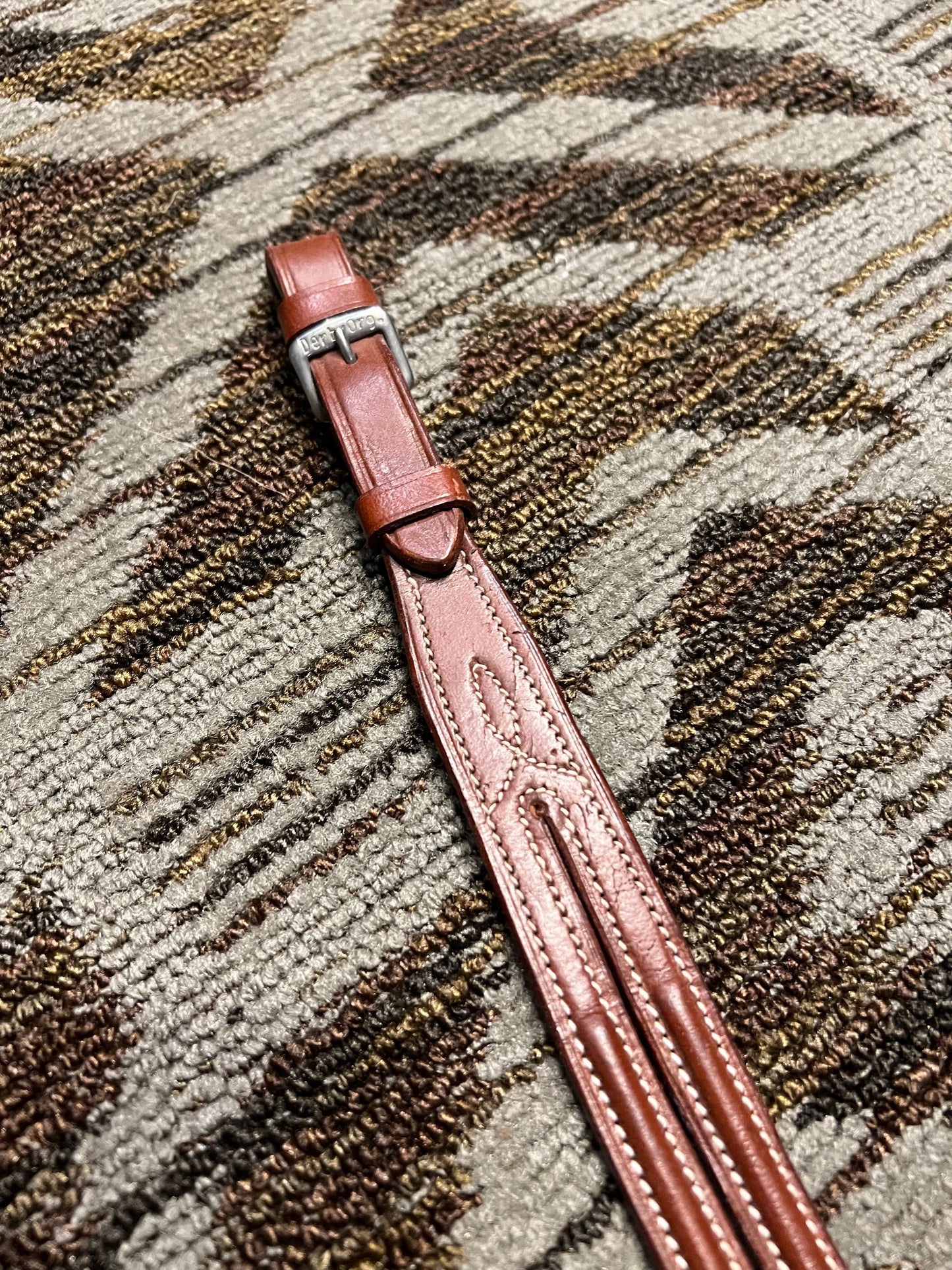 Derby Originals Fancy Stitched Running Martingale Attachment