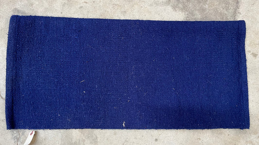 Navy Saddle Blanket