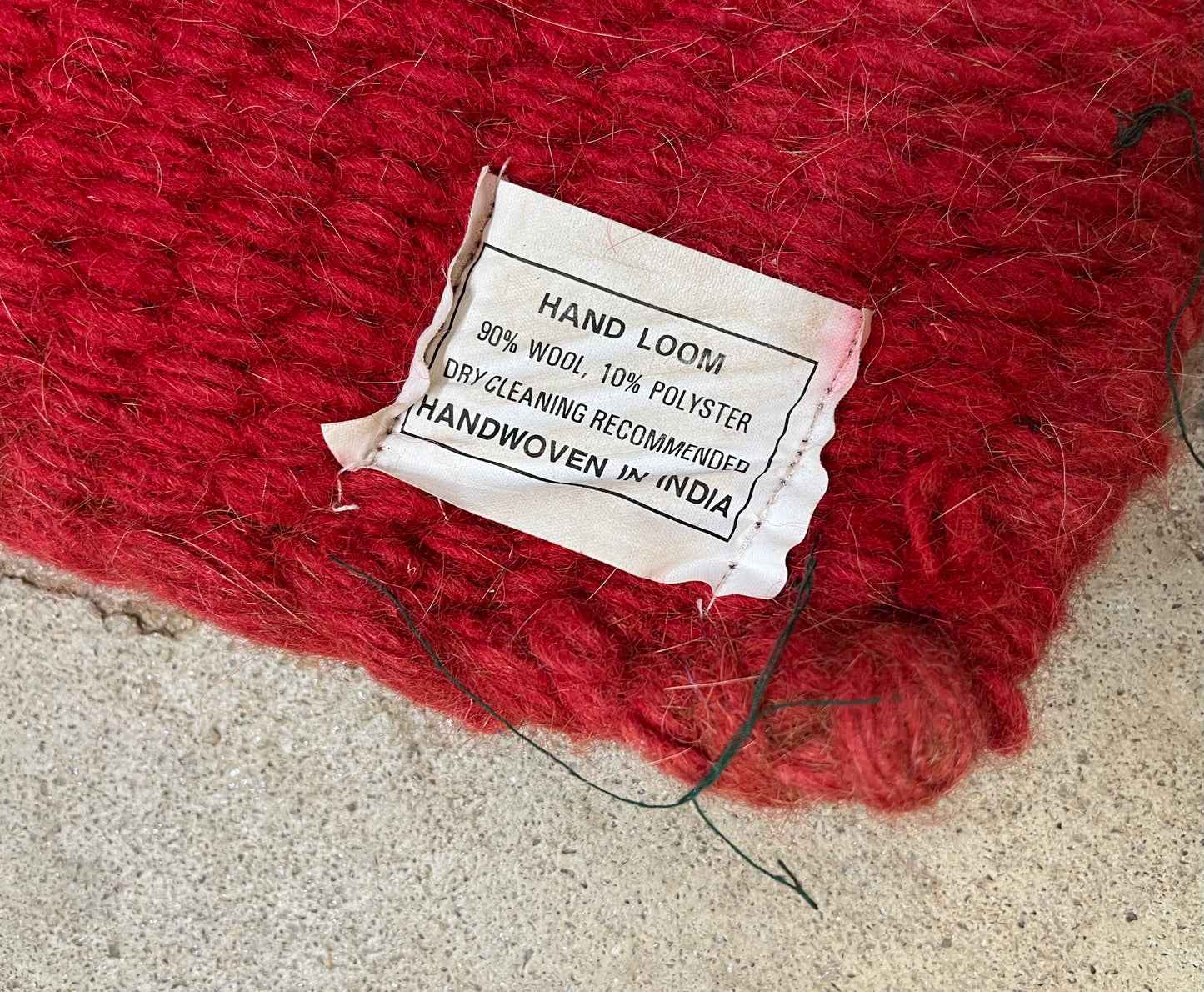 Thick Red Saddle Blanket