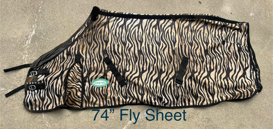 Country Pride Zebra Fly Sheet - 74”