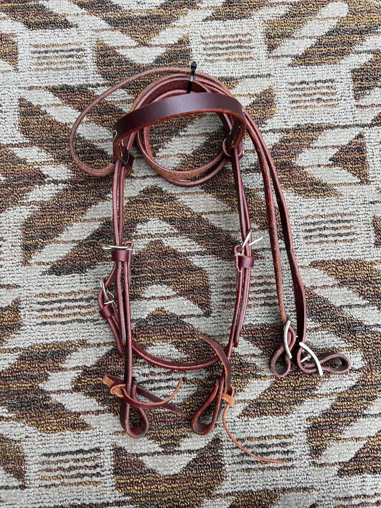 Leather Pony Bridle w/ Matching Reins