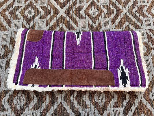 Purple Fleece Pad