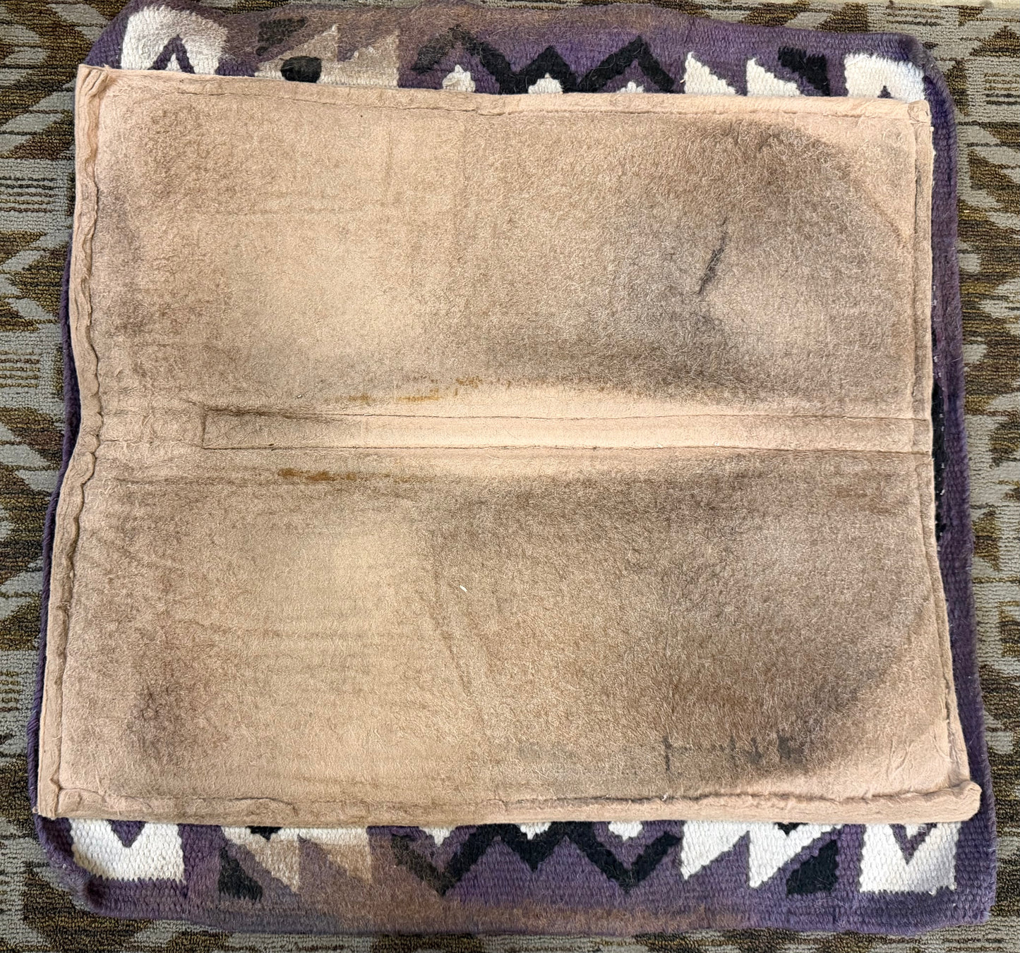 Showman Purple Wool Top Pad