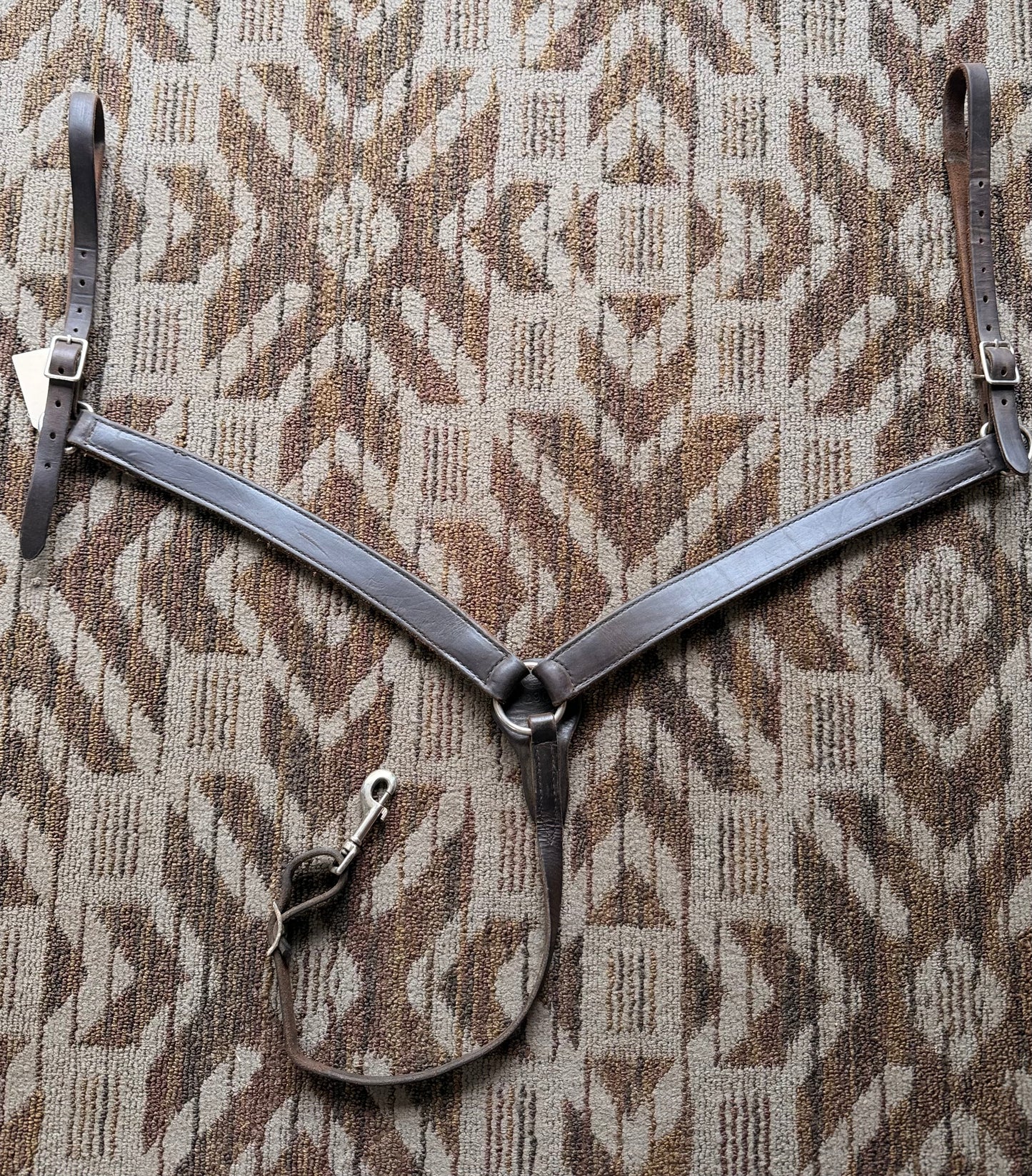 Dark Brown Soft Billy Cook Breastcollar