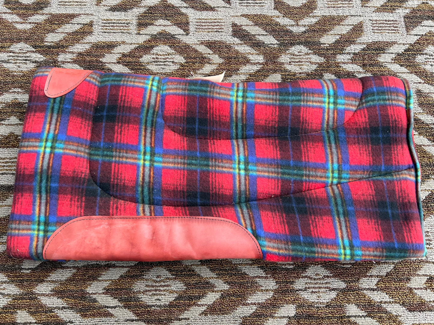 Plaid Western Pad