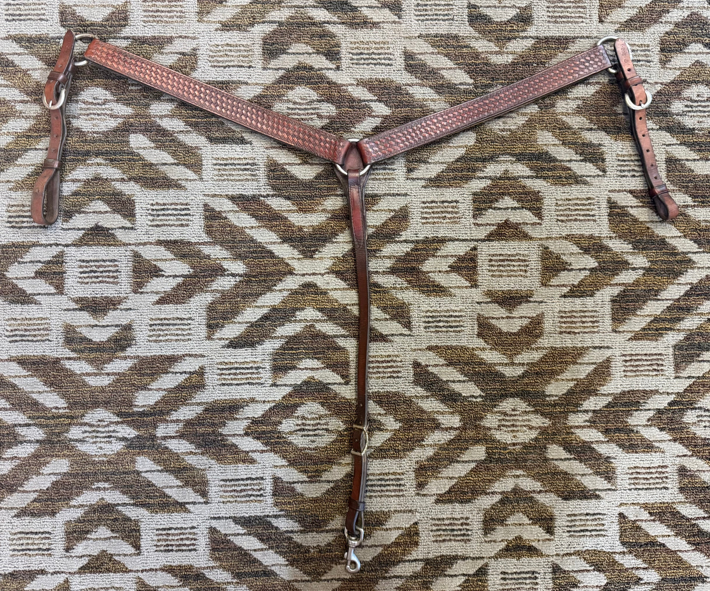 Circle Y Basketweave Breastcollar