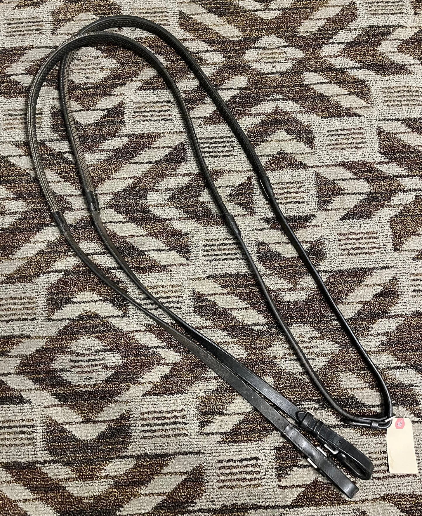 Black Rubber Reins