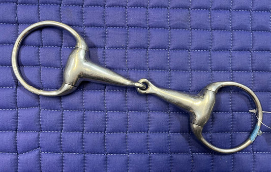 Hollow Mouth Eggbutt Snaffle - 4.75”