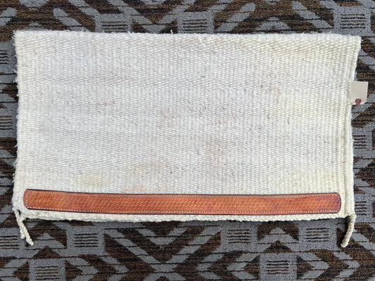 Saddle Blanket w/ Leather Accents