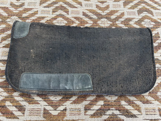 Black Western Felt Pad