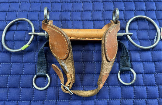 Leather Mouth Bit - 5”