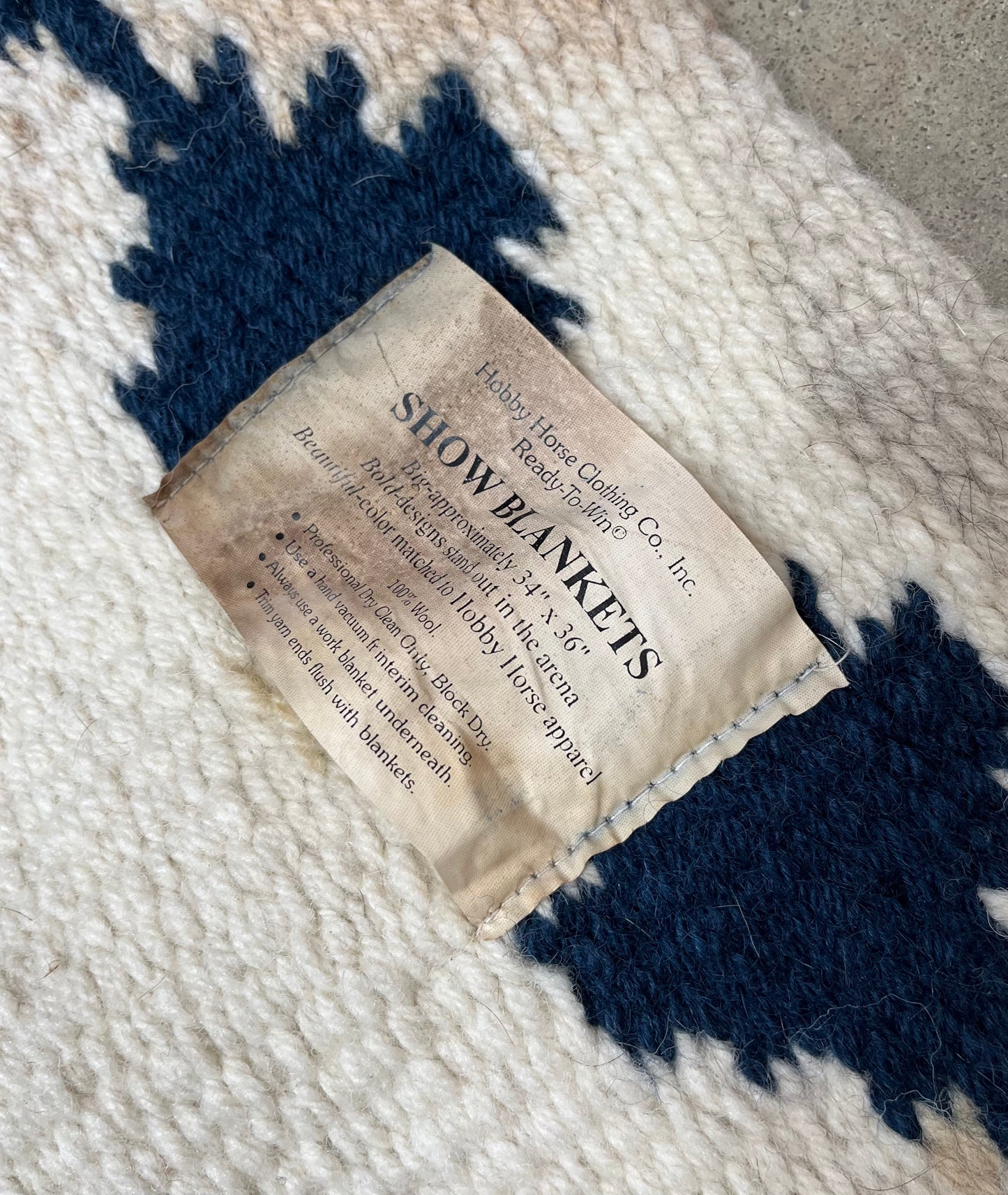 Hobby Horse Show Blanket