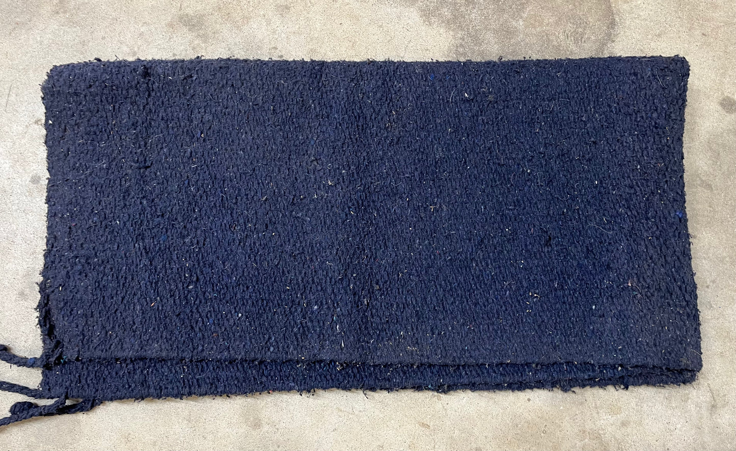 Navy Saddle Blanket