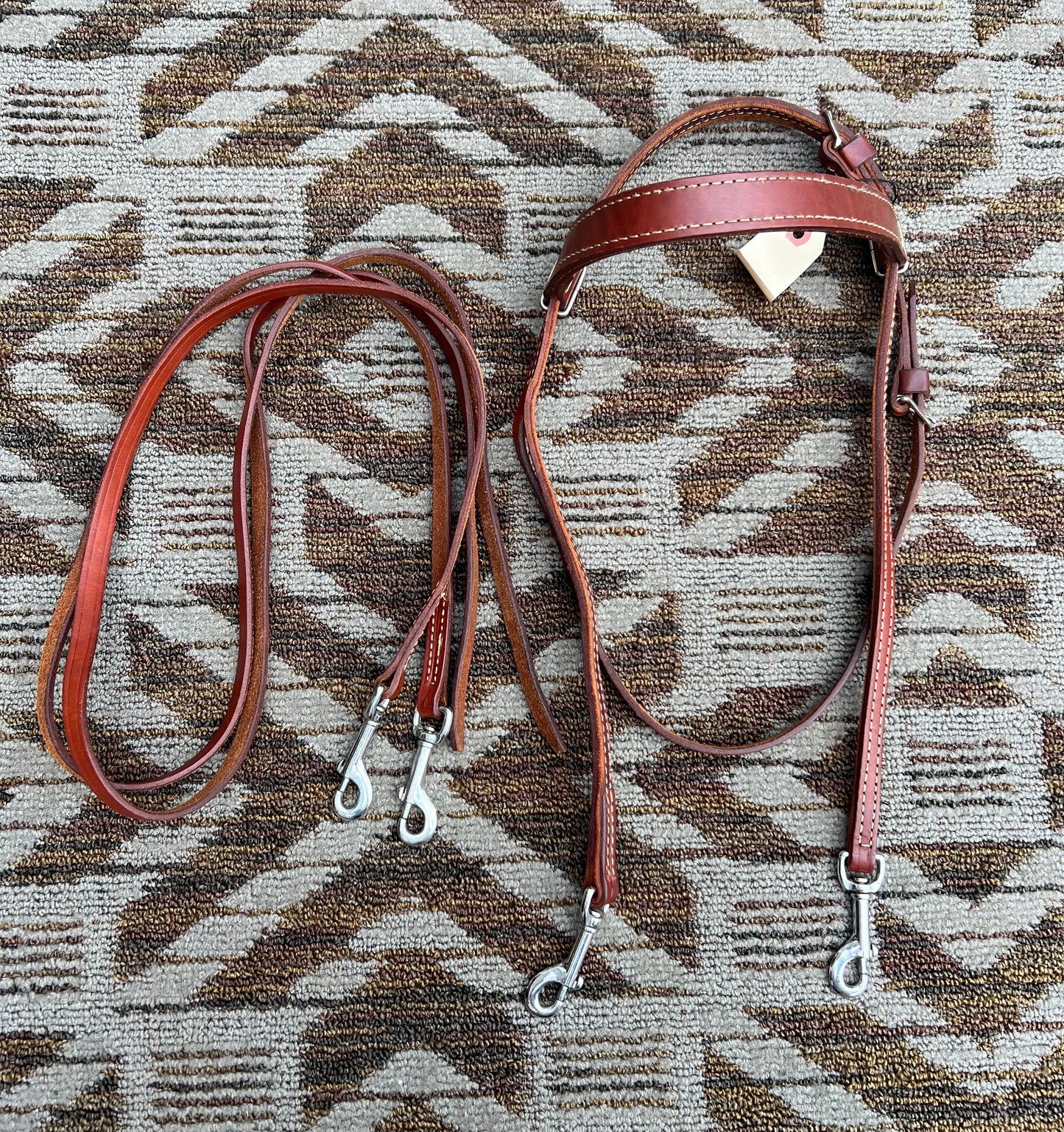 Leather Quick Change Bridle w/ Matching Reins