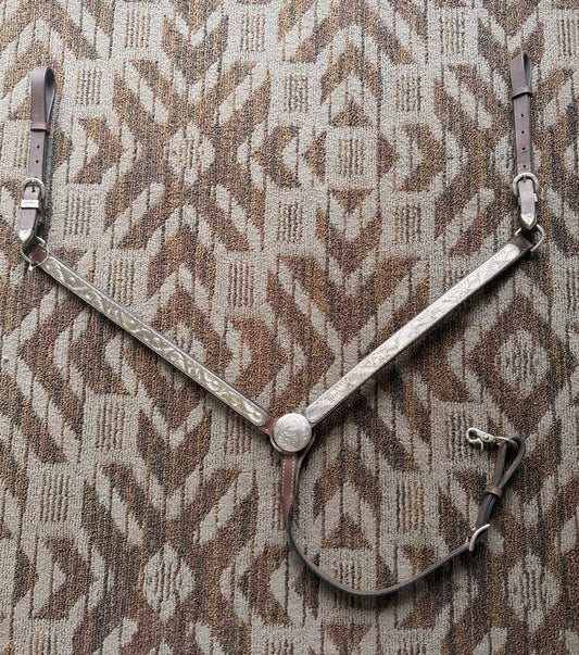 Silver Show Breastcollar