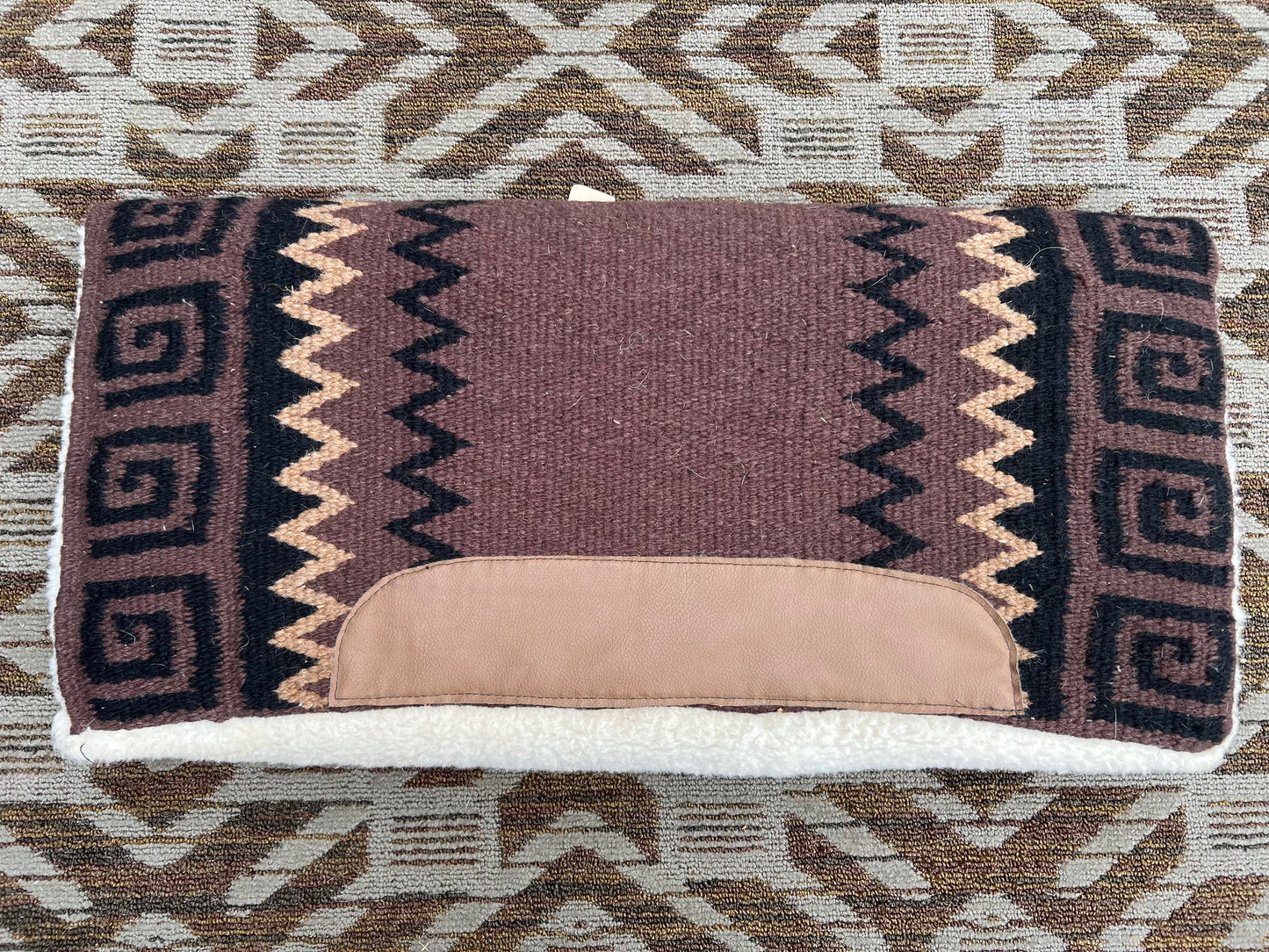 Brown Fleece Pad