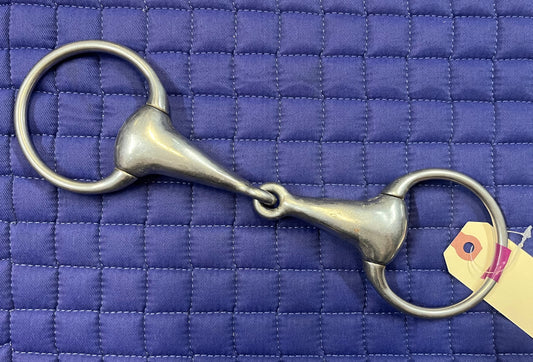 Hollow Mouth Eggbutt Snaffle - 4.5”