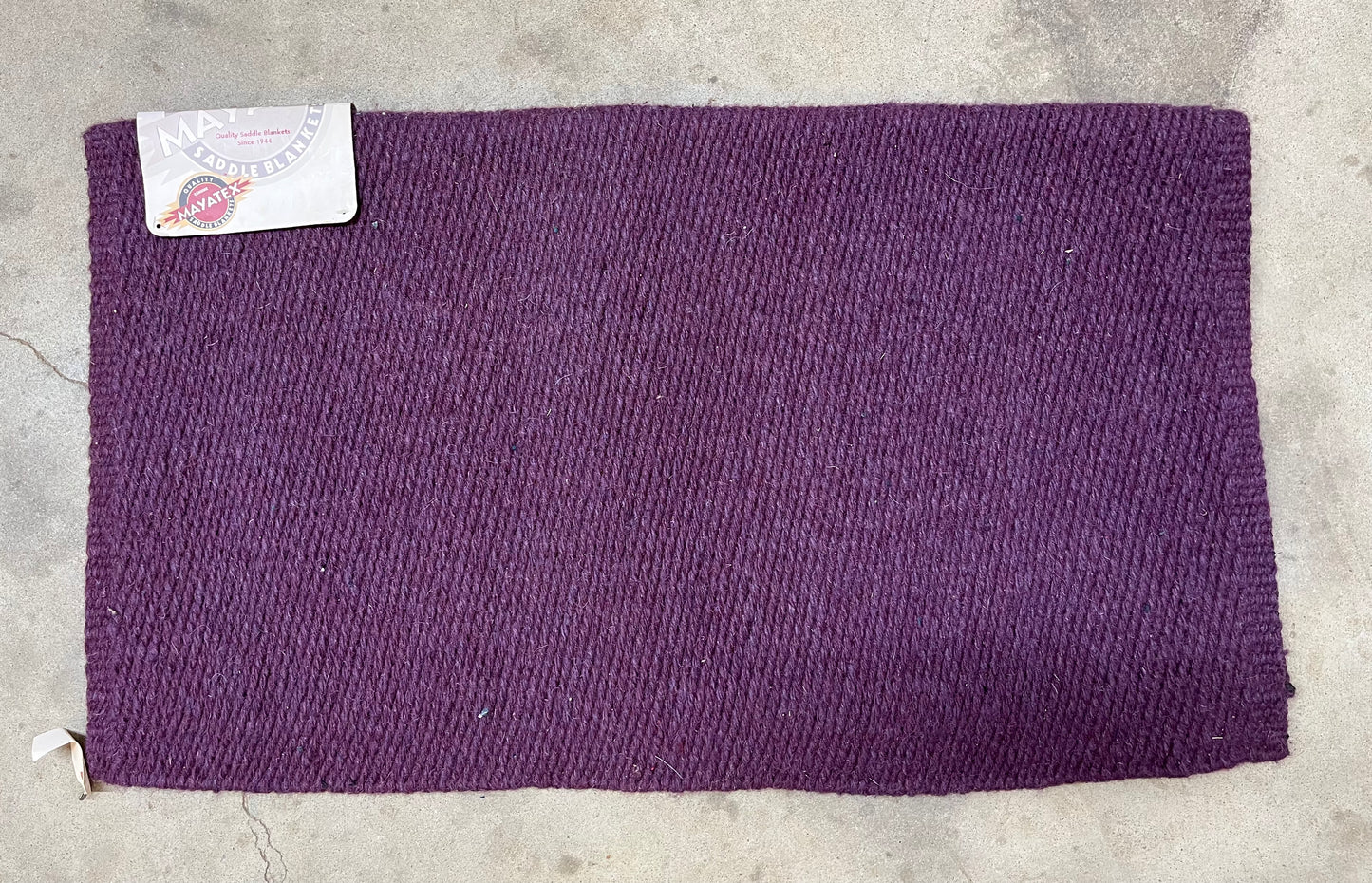 Mayatex Purple Saddle Blanket
