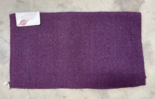 Mayatex Purple Saddle Blanket