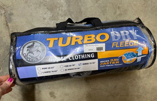 Centaur Turbo Dry Fleece Cooler - Horse
