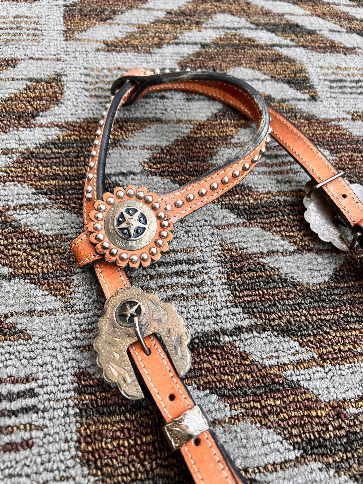 Silver One Ear Headstall