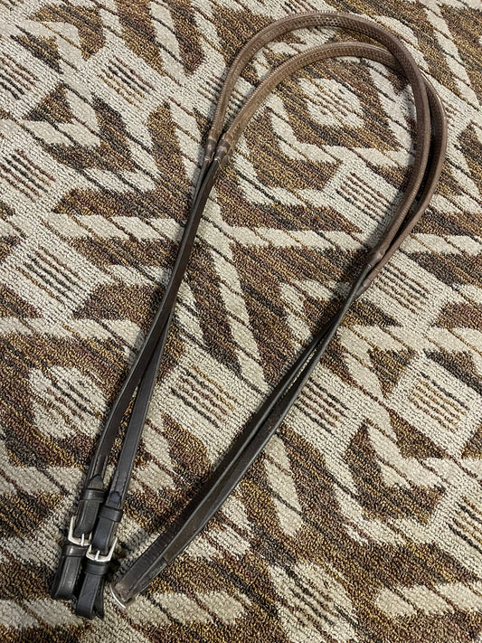 Equus Brown Rubber Reins