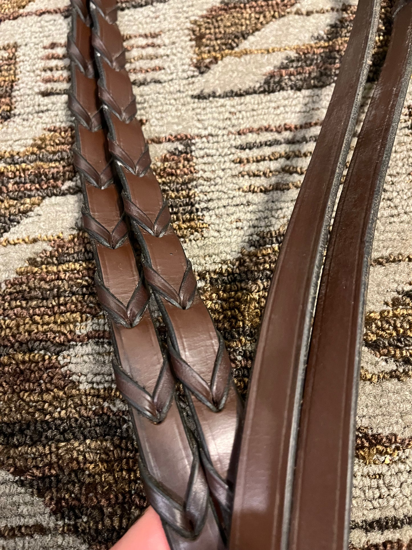 Brown Laced Reins