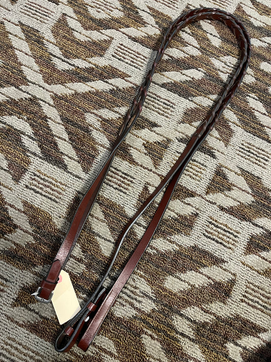 Reddish Leather Laced Reins