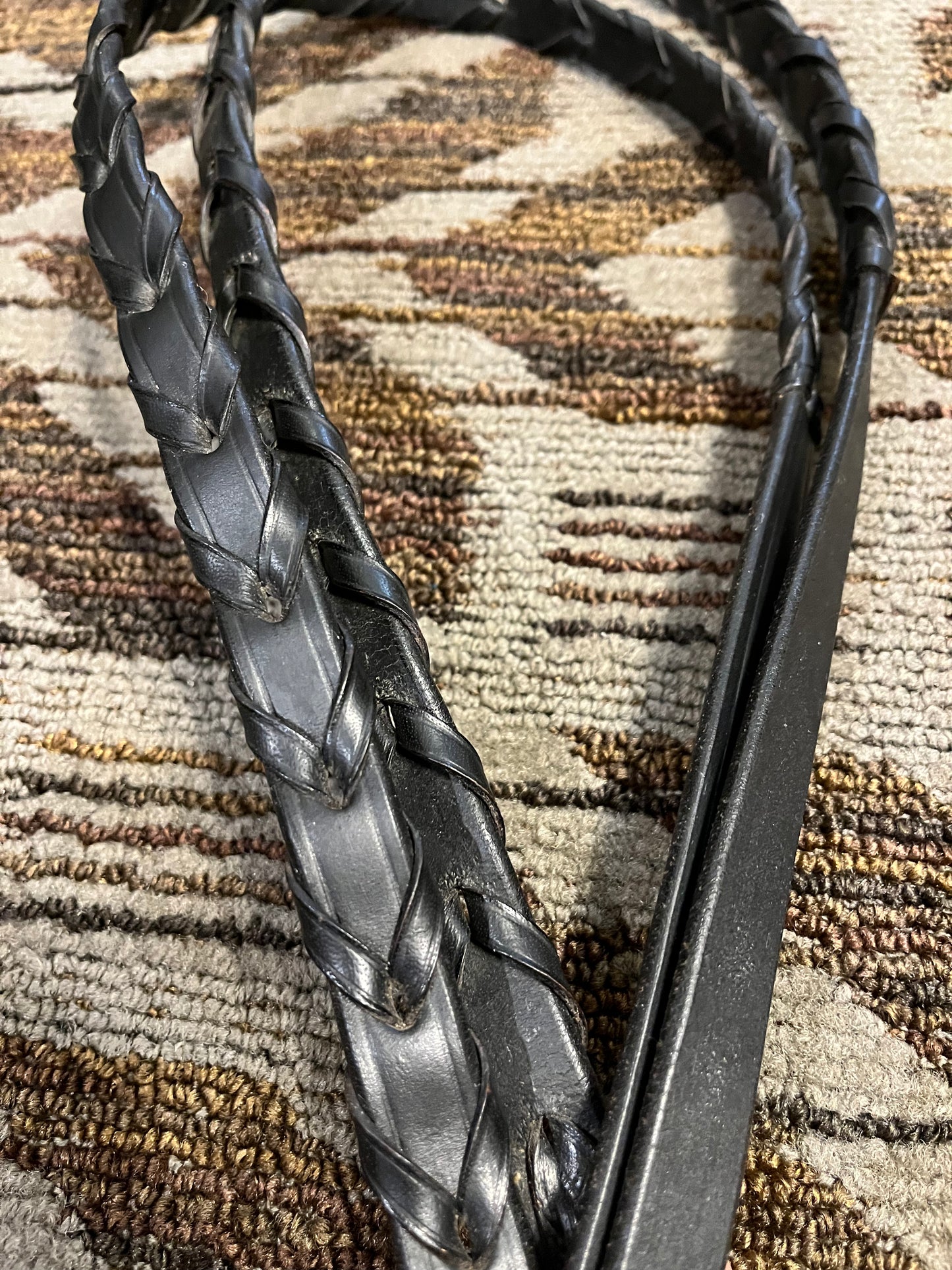 Black Laced Reins