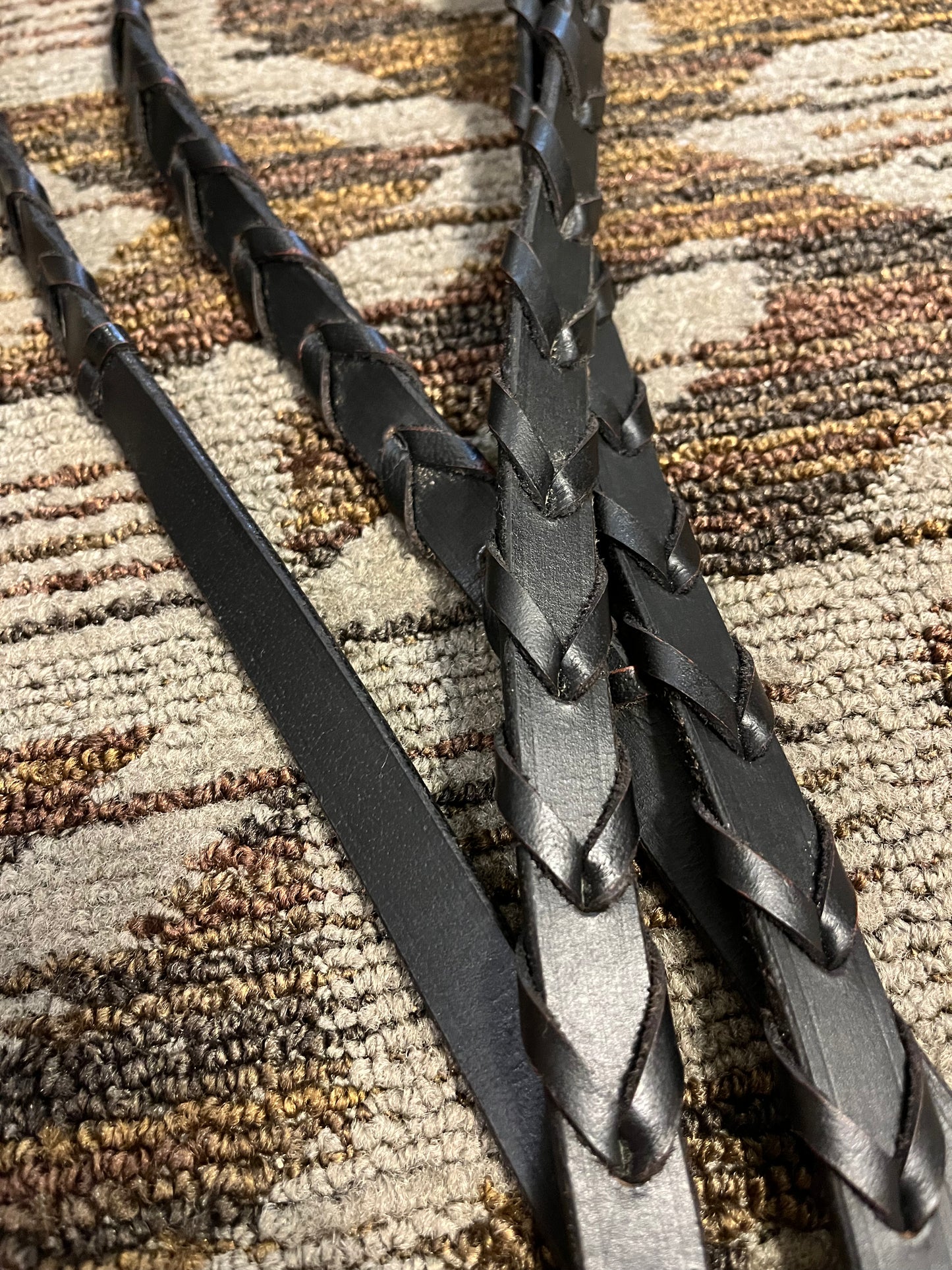 Black Laced Reins