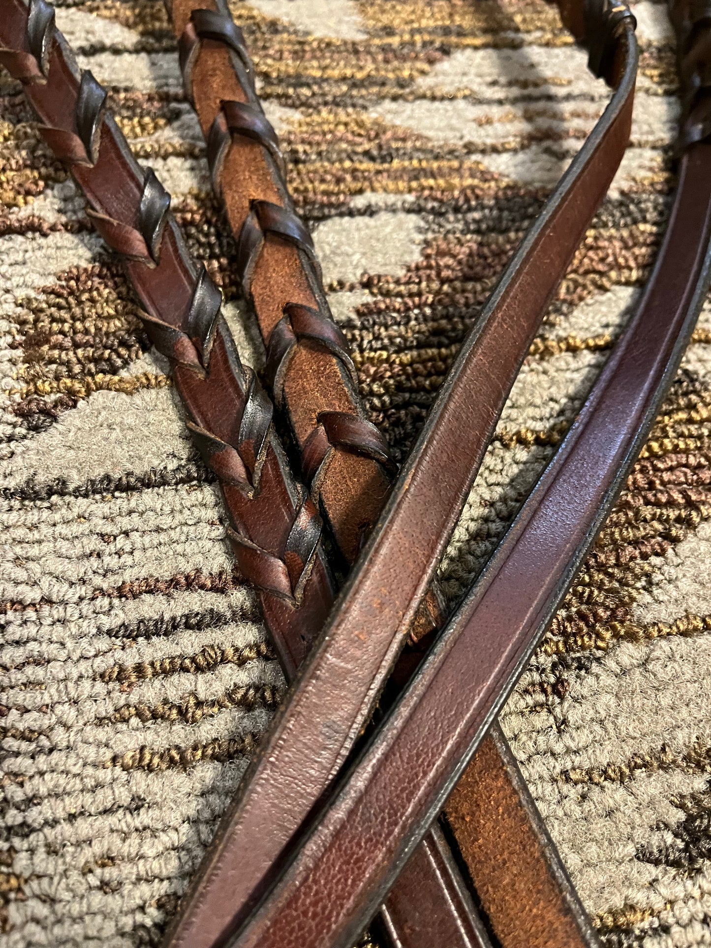 Reddish Laced Reins