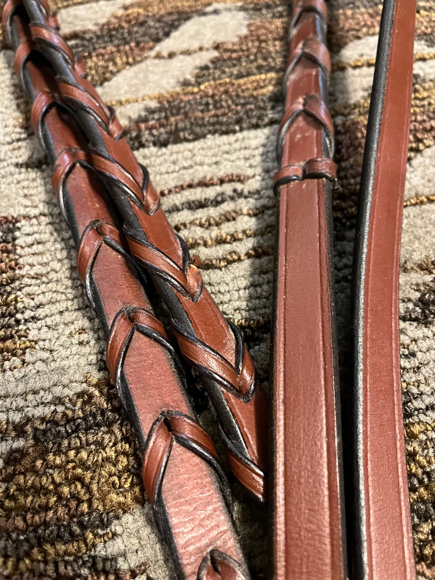 Reddish Laced Reins