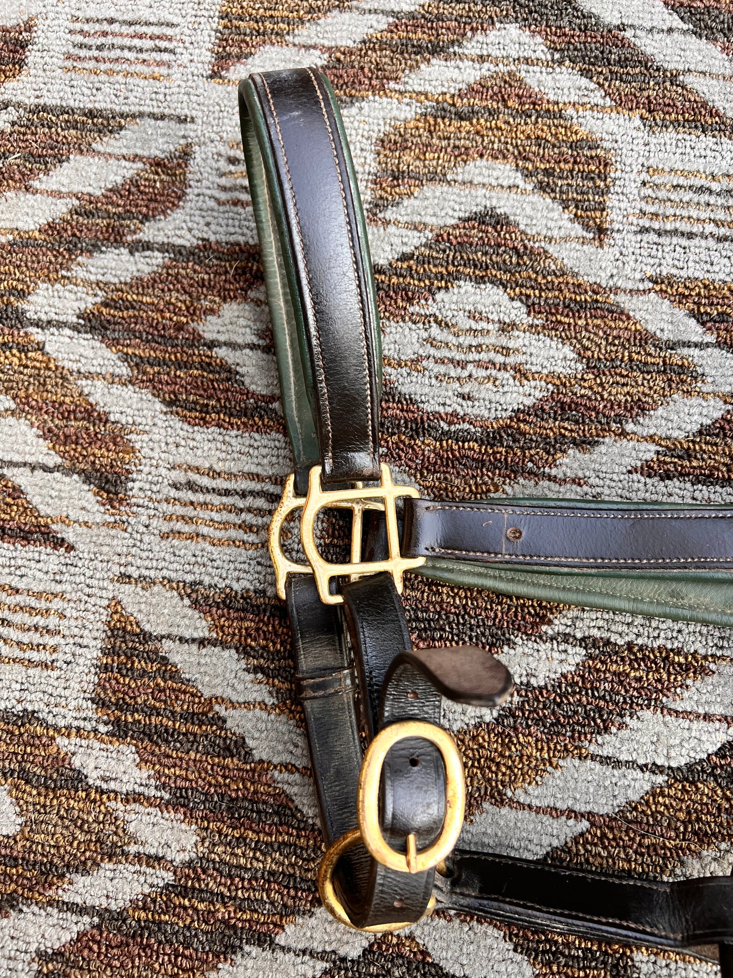 Padded Leather Halter