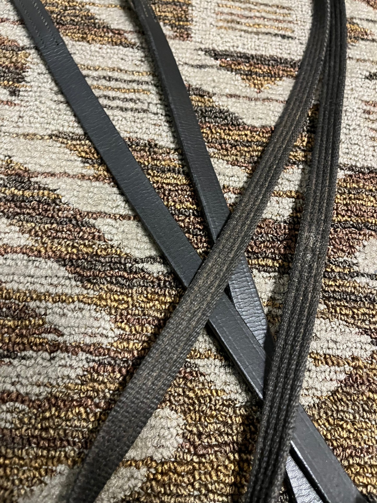 Black Cotton Reins