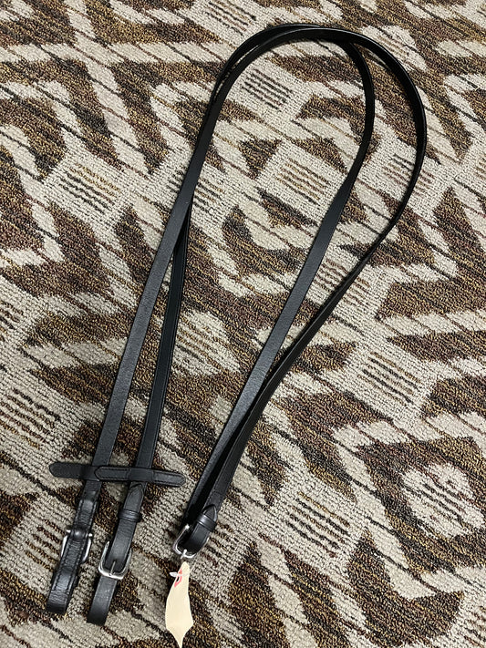 Black Curb Reins