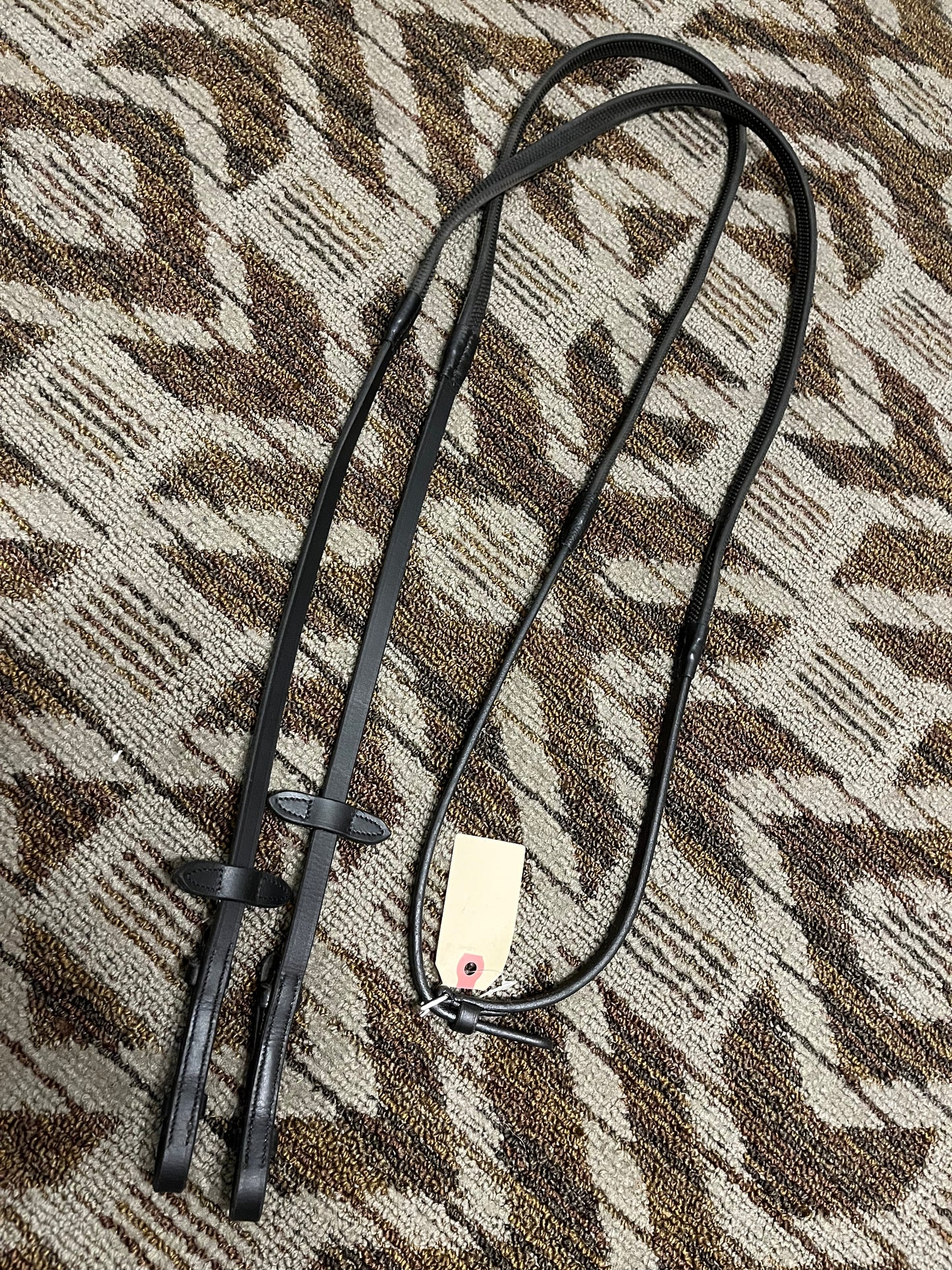 Kris Black Rubber Reins
