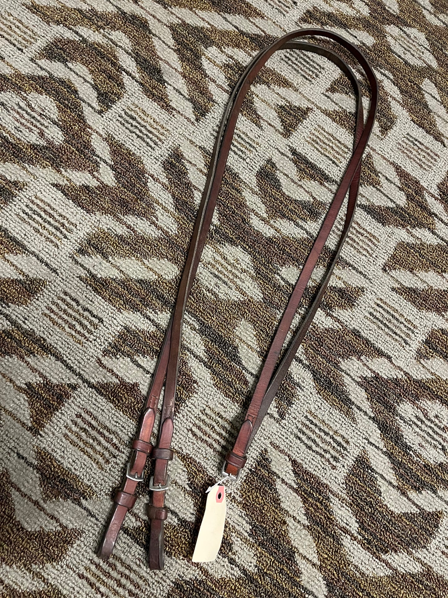 Brown Curb Reins