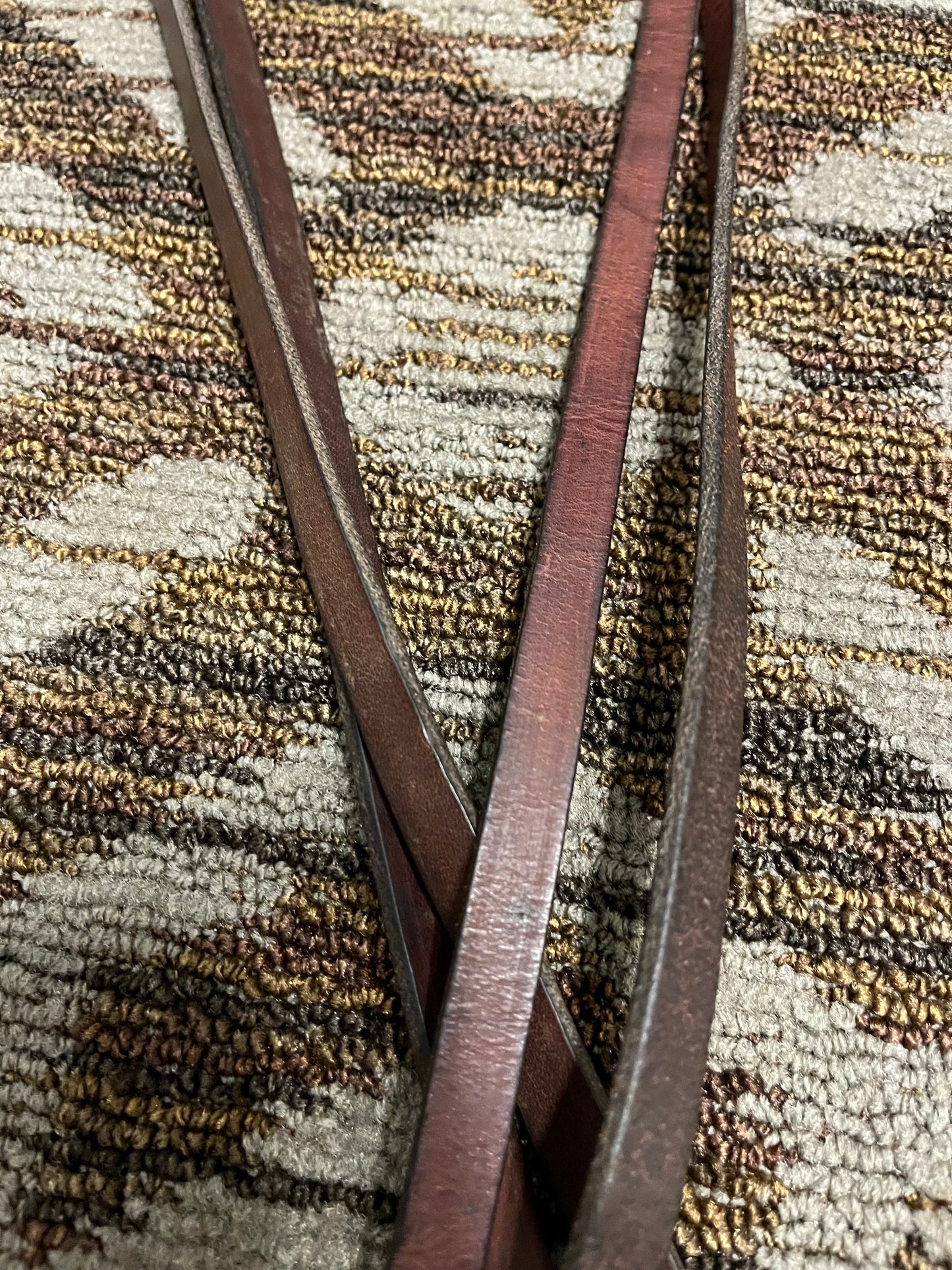 Brown Curb Reins