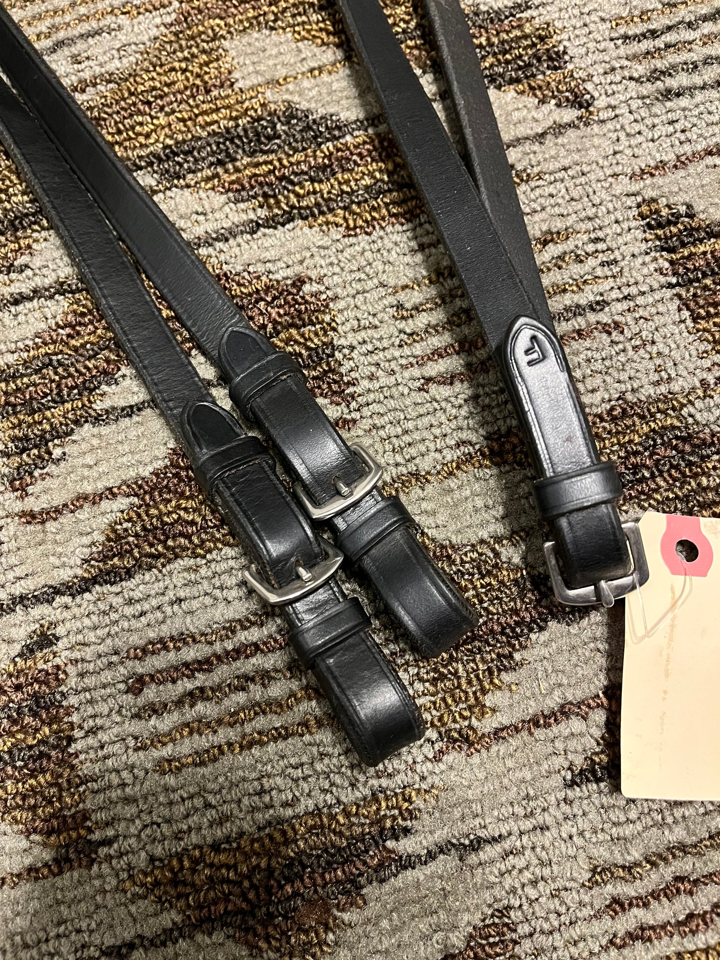 Kris Black Rubber Reins