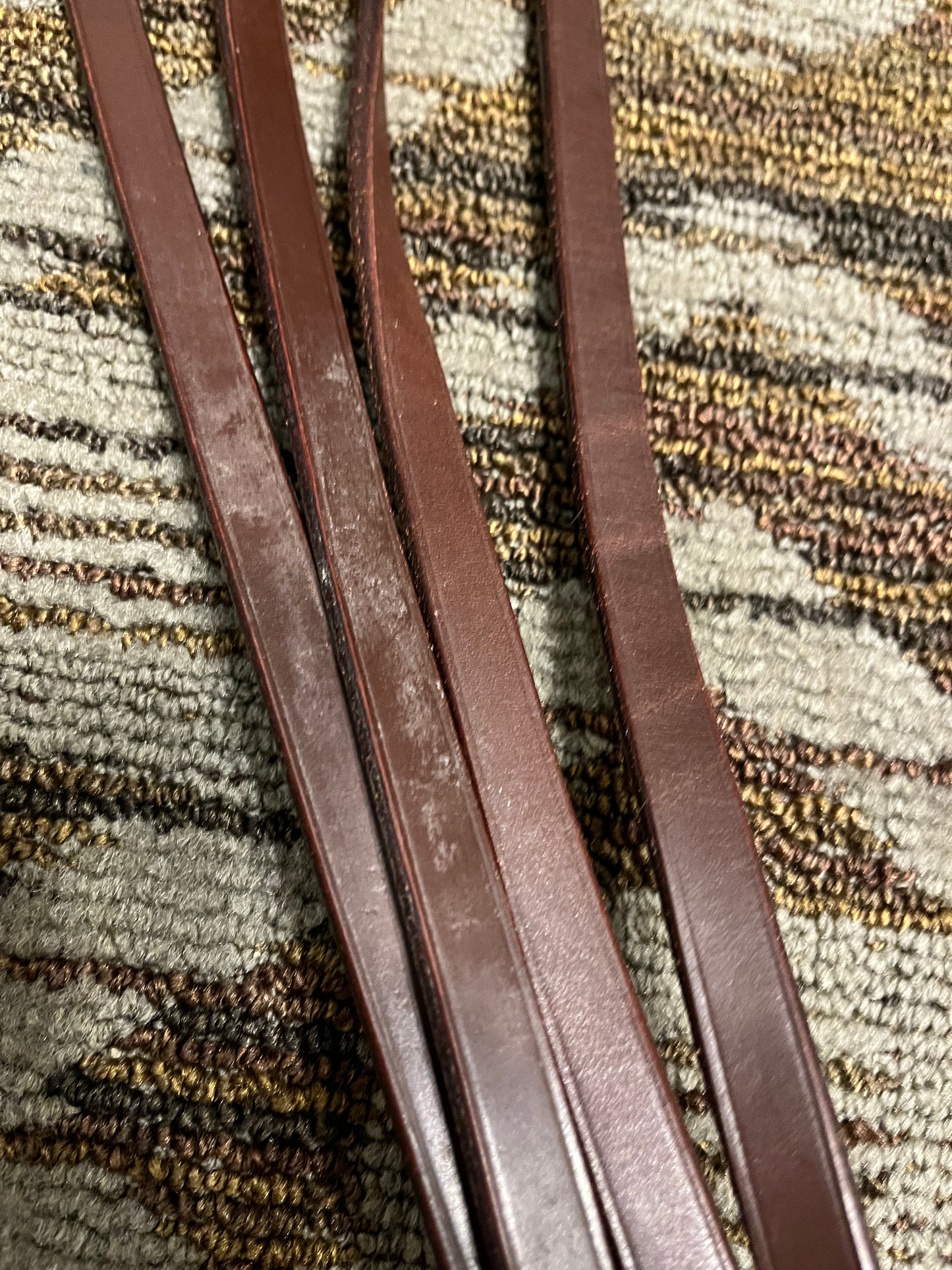 Brown Curb Reins