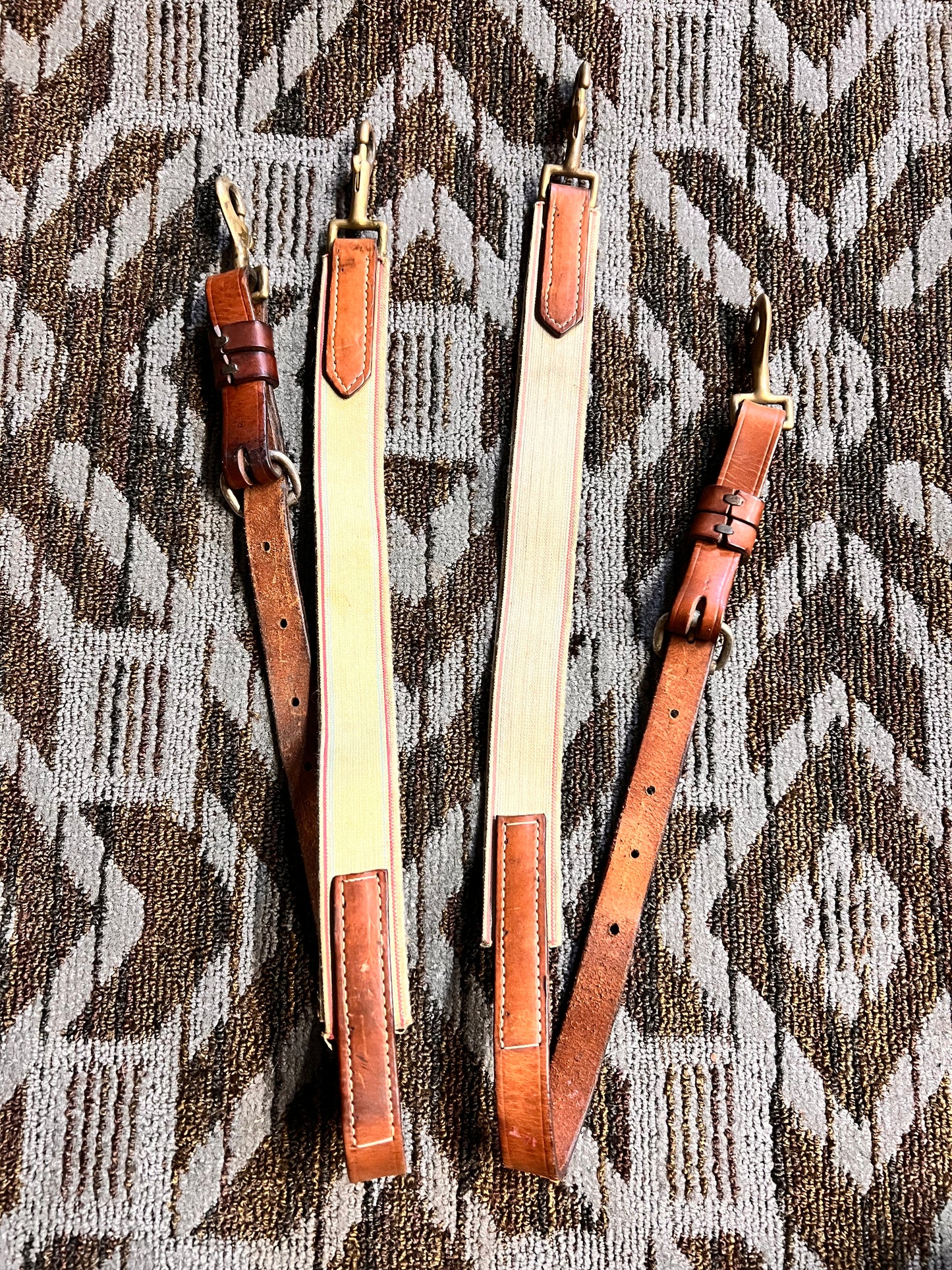 Leather Elastic Side Reins