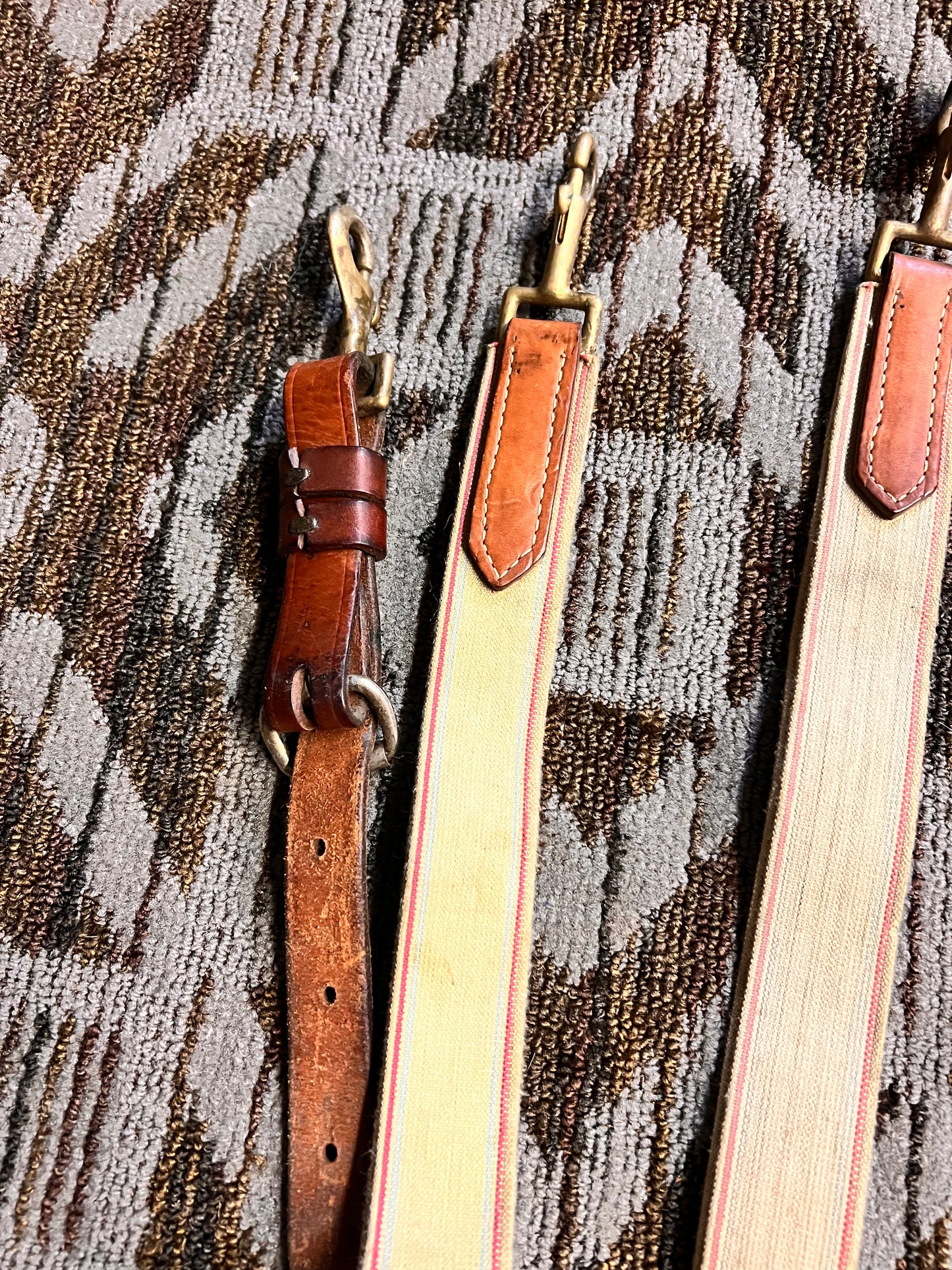 Leather Elastic Side Reins